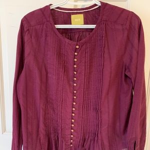 Maeve button down blouse